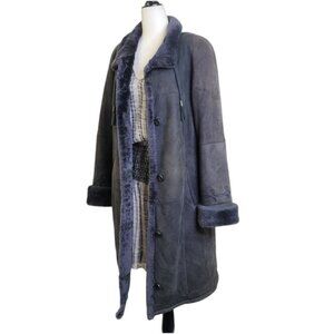 Vintage Hide Society Real Sheepskin fur  Coat
